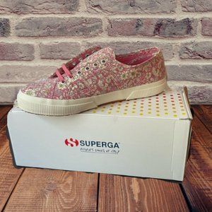 Superga Floral Print Shoes